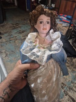 Porcelain Collector Doll Victorian Style