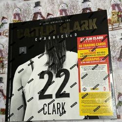 2025 CAITLIN CLARK Exclusive CHRONICLED BOOK 32 Cards Factory Sealed PANINI