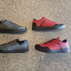 (2) Pairs of FLAT Mountain Bike Shoes SIZE 11 EXCELLENT CONDITION