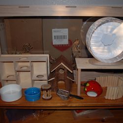 Hamster Cage With Accessories 