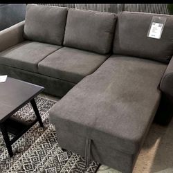 OM• $38 Initial • Brand New//Pop Up Sleeper Sofa With Storage 