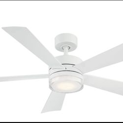 Smart Ceiling Fan with Light and Remote (5-Blade)