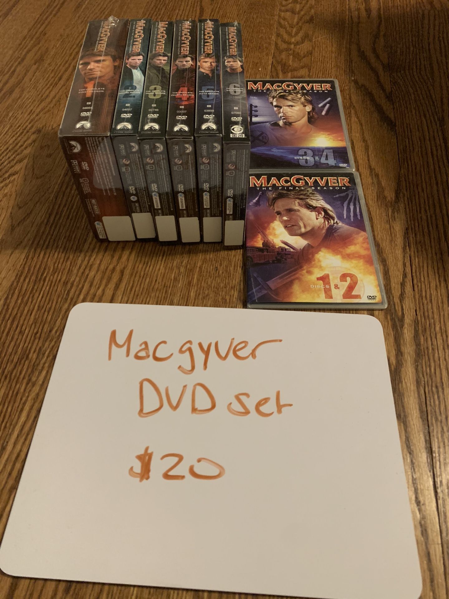 Macgyver DVD set