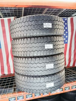 ✅ LT275/70R18 GOODYEAR ADVENTURE TERRAIN 275 70 18 SET 4 NICE USED TIRES 