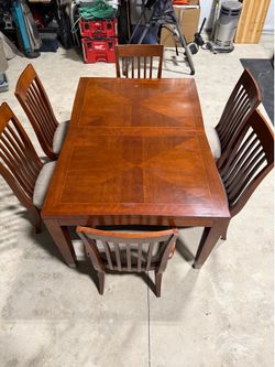 Wood Dining Set
