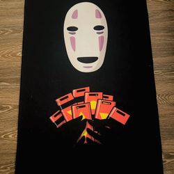 No Face of Spirited Away Studio Ghibli Anime Bedroom Rug 42 x 30 Inch