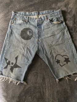 Unique Levi's 501 shorts