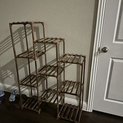 Wood Plant Stand