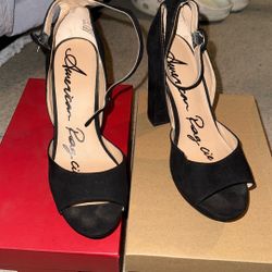 Black Platform Heels