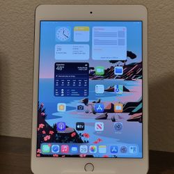 Apple iPad Mini 4th Generation A1538 7.9in Wi-Fi Only 2GB RAM 16GB - Gold/White