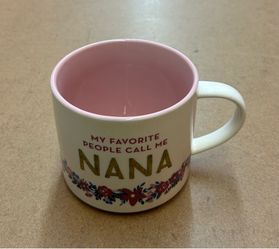 THRESHOLD My favorite people call me NANA Stoneware COFFEE Mug 👀(please read description )