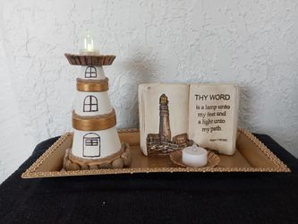 They Word Lighthouse Decor