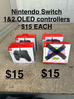 Nintendo Switch 1&2,OLED controllers $15 EACH (NEW)