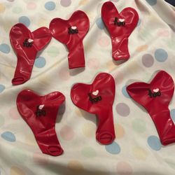  5 Pcs I Love You Ballon’s  