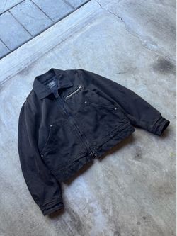 Black Workwear Jacket