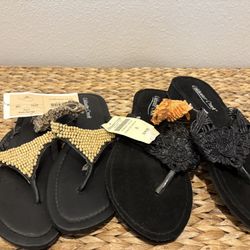  Coldwater Creek set of 2 New Sandals - size 8 - Simi Valley