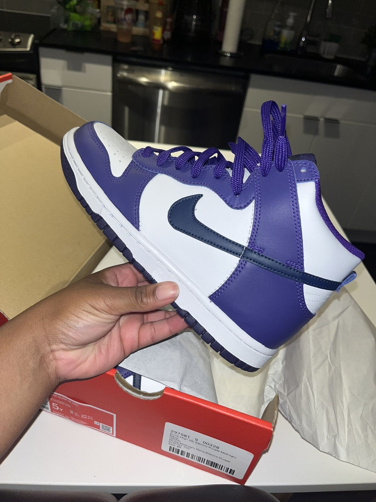 Nike Dunk Hi - Court Purple 