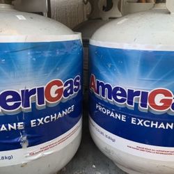 BlueRhino, AmeriGas, And Blank Propane Tanks For Sale $35 Each or 3 For $100