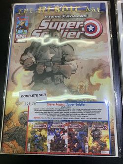 4-Comic Complete Series, Captain America 2010
