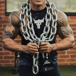 WEIGHTLIFTING  CHAINS.