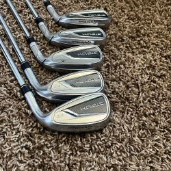 Stealth 2 HD (High Draw) Irons With High Draw 5 Hybrid