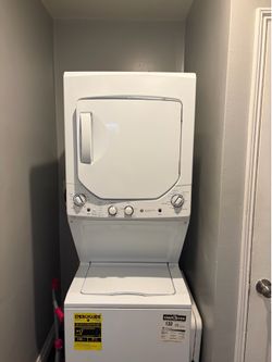 Stackable washer/dryer