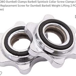 LIOOBO Dumbbell Clamps Spin locks 2 Piece (N)