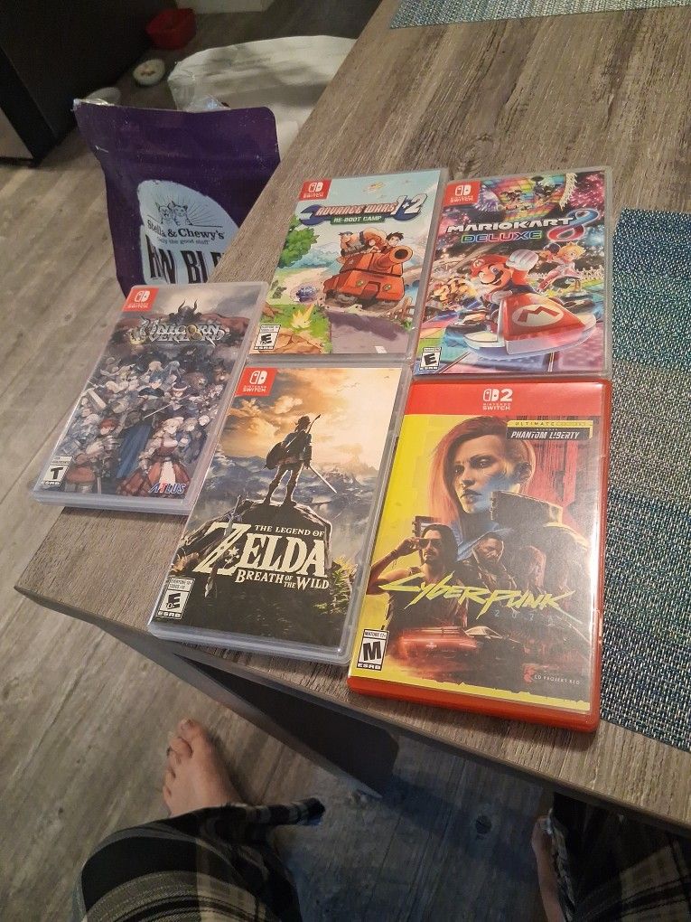 5 Nintendo Switch Games