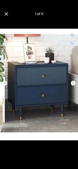 Blue night stand