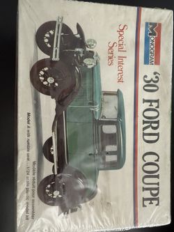 30 Ford Coupe 1/24 Scale Plastic Model Kit