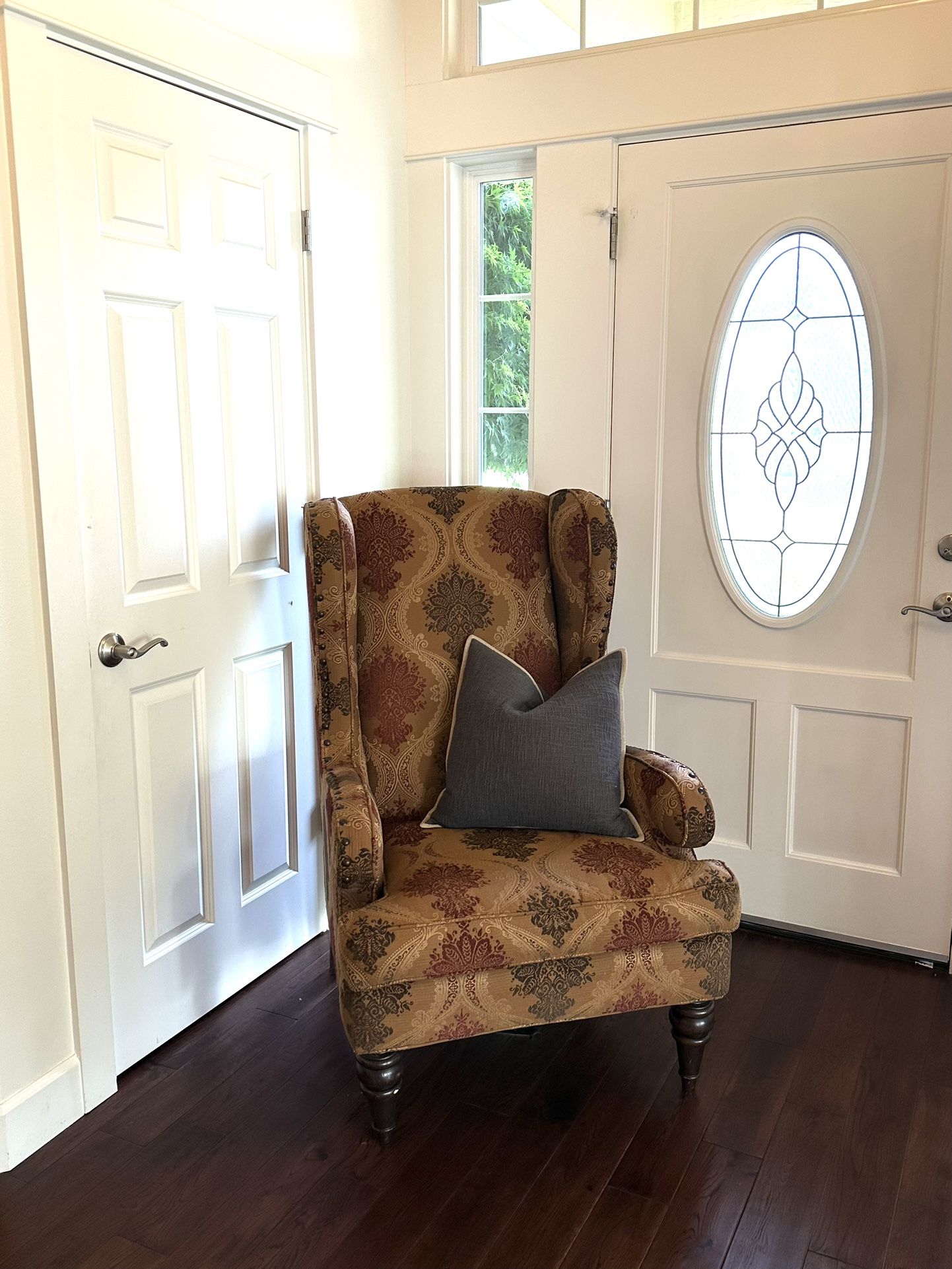 Custom Made Wingback Chair From Seldens 