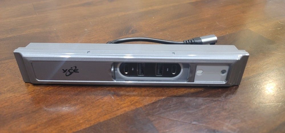 Tesla Dual USB C Docking Station for Tesla Model Y 2021-2024 and Model 3 2021-2023 Support USB-C Fast Charging Fit Center Console