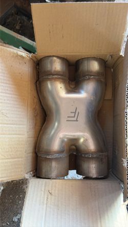 Exhaust x pipe 3inch pipe