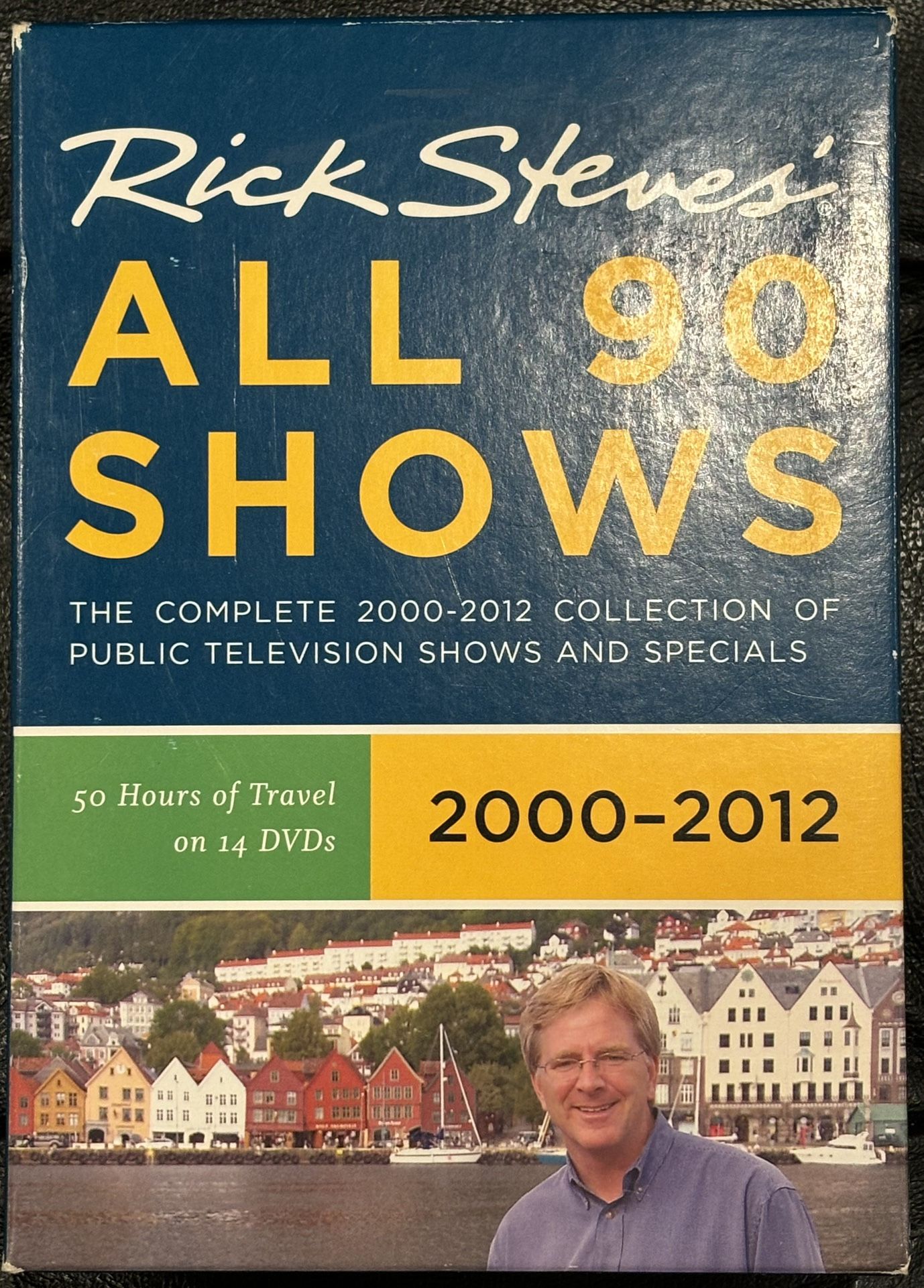 ALL 90 SHOWS 14 DVD BOX SET RICK STEVES 2000-2012