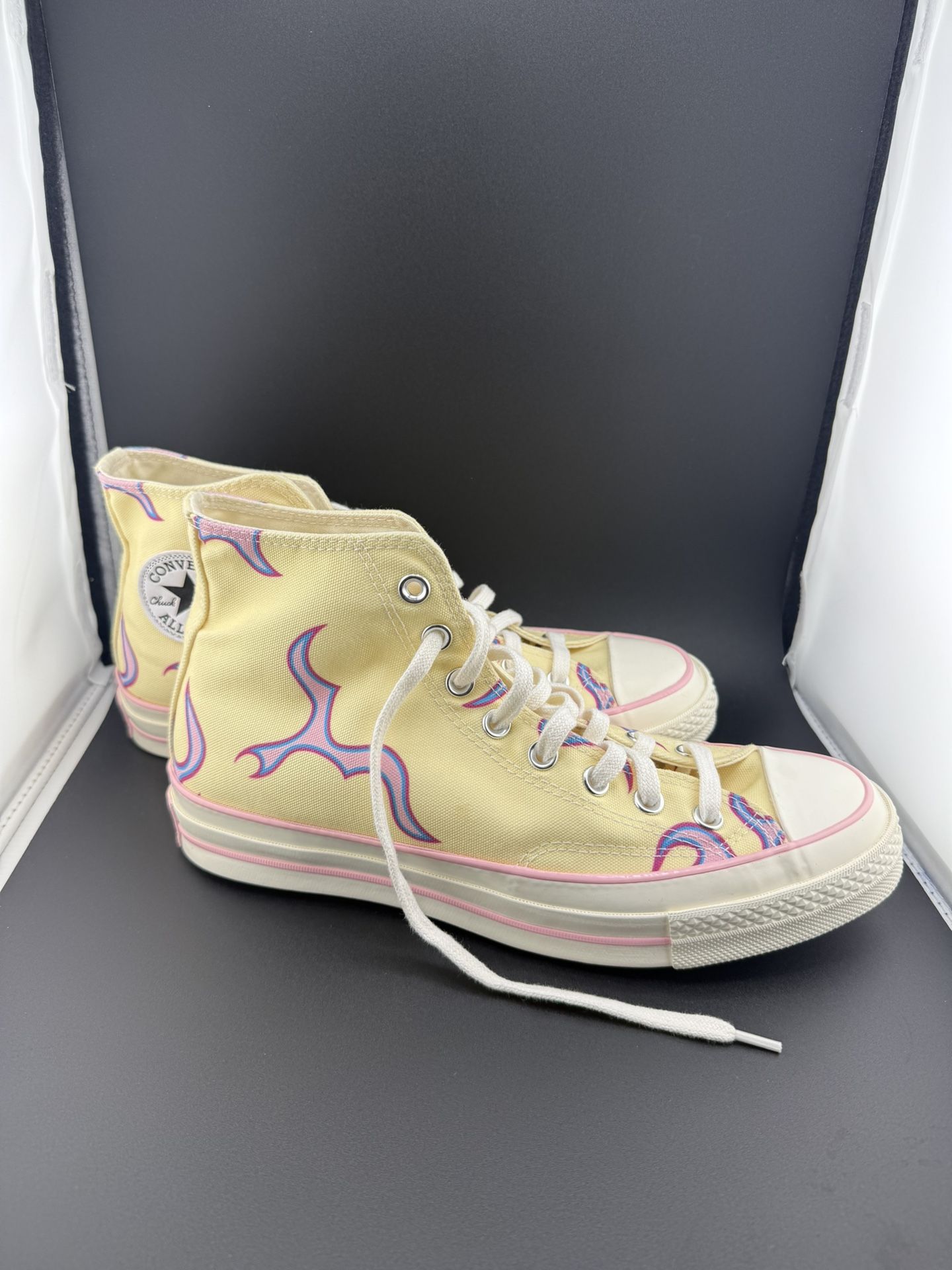 2021 Golf Le Fleur x Converse Chuck 70 High 'Flame - Pastel Yellow' And Owner By Steve Aoki π₯