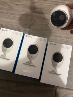 EZVIZ Mini O 720p HD Wi-Fi Home Video Monitoring Security Camera, Works with Alexa using IFTTT