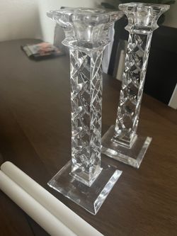 Glass Candle Holders ($6)
