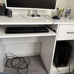White Desk (items on desk not included)