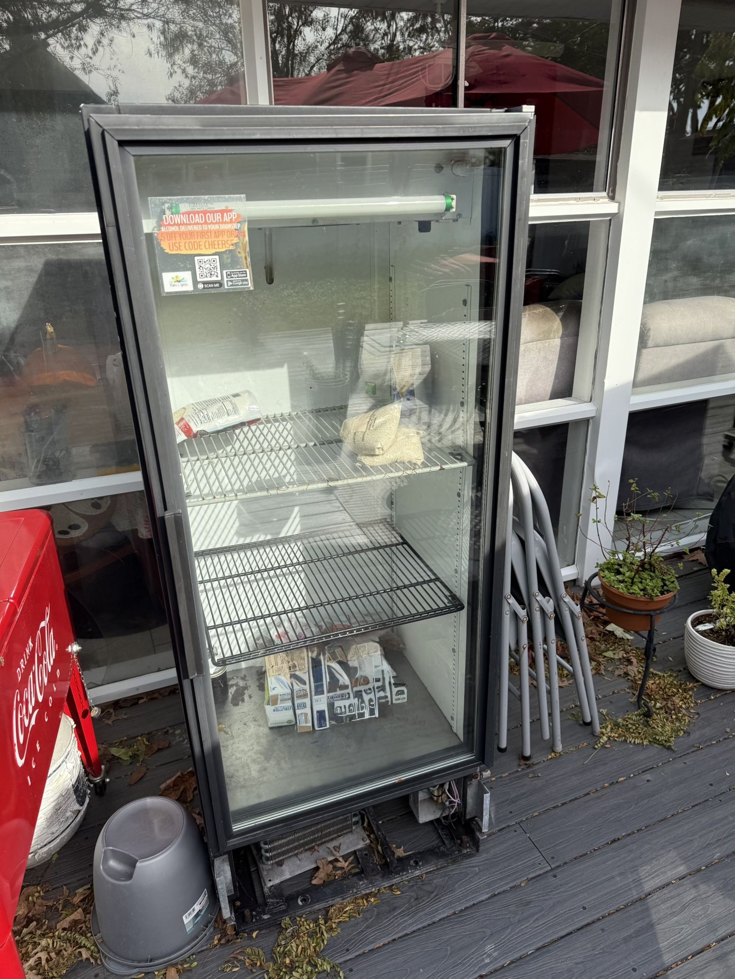 Pepsi Commercial Refrigerator