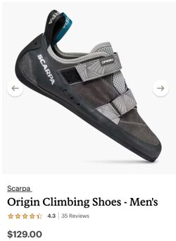 Scarpa Origin (Rock Climbing Shoes)