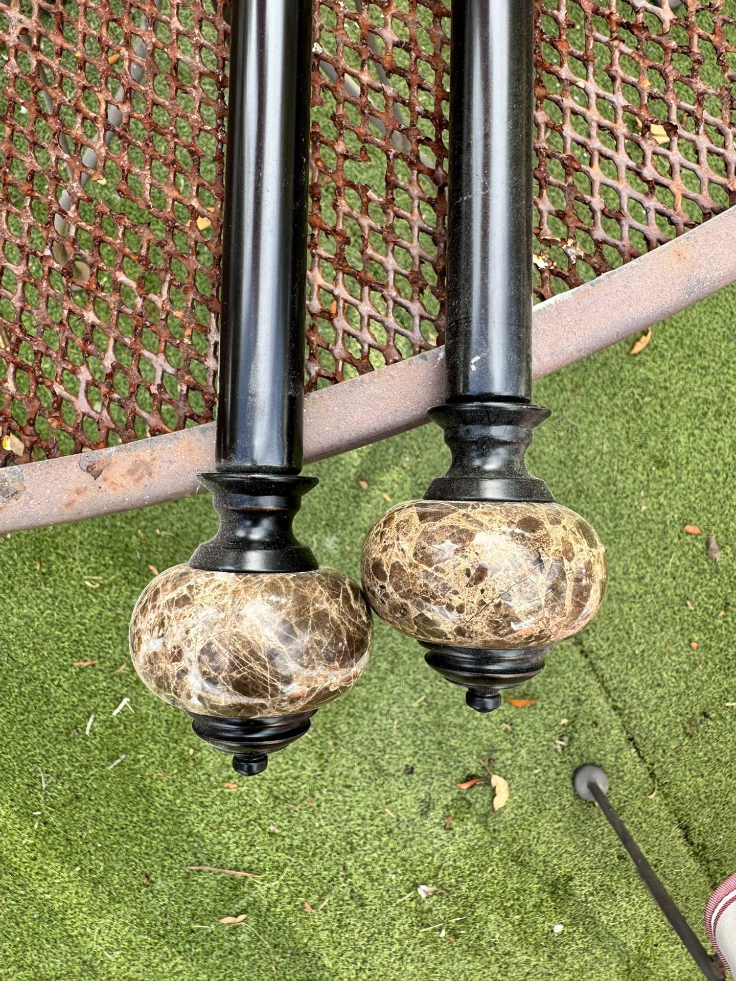2 x 48” to 84” Curtain Rods