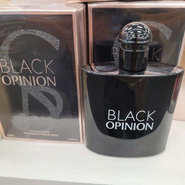 Black Opinion Eau De Parfum for Women New Sealed By Secret PLUS