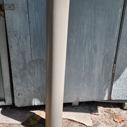 Plastic stop pole cover (1/4" bollard cover) gray
