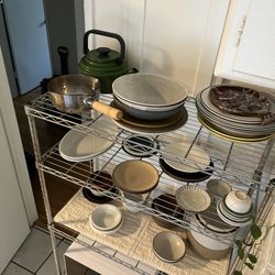 Stainless Steel Shelf Shelving - For Kitchen Bookshelf 