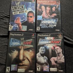 PS2 WWE Games 