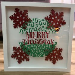 Merry Christmas Shadowbox