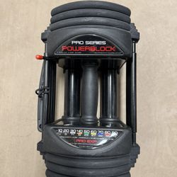 PowerBlock Pro EXP Stage 1 Set (5-50 lb) (one dumbbell)