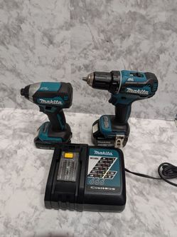 Makita 18V LXT Brushless Impact Driver (XDT13) and Drill (XFD13) Combo Kit
