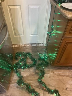 Garlands With Lights 3 Pieces 