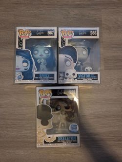 Corpse Bride Funko Pops!